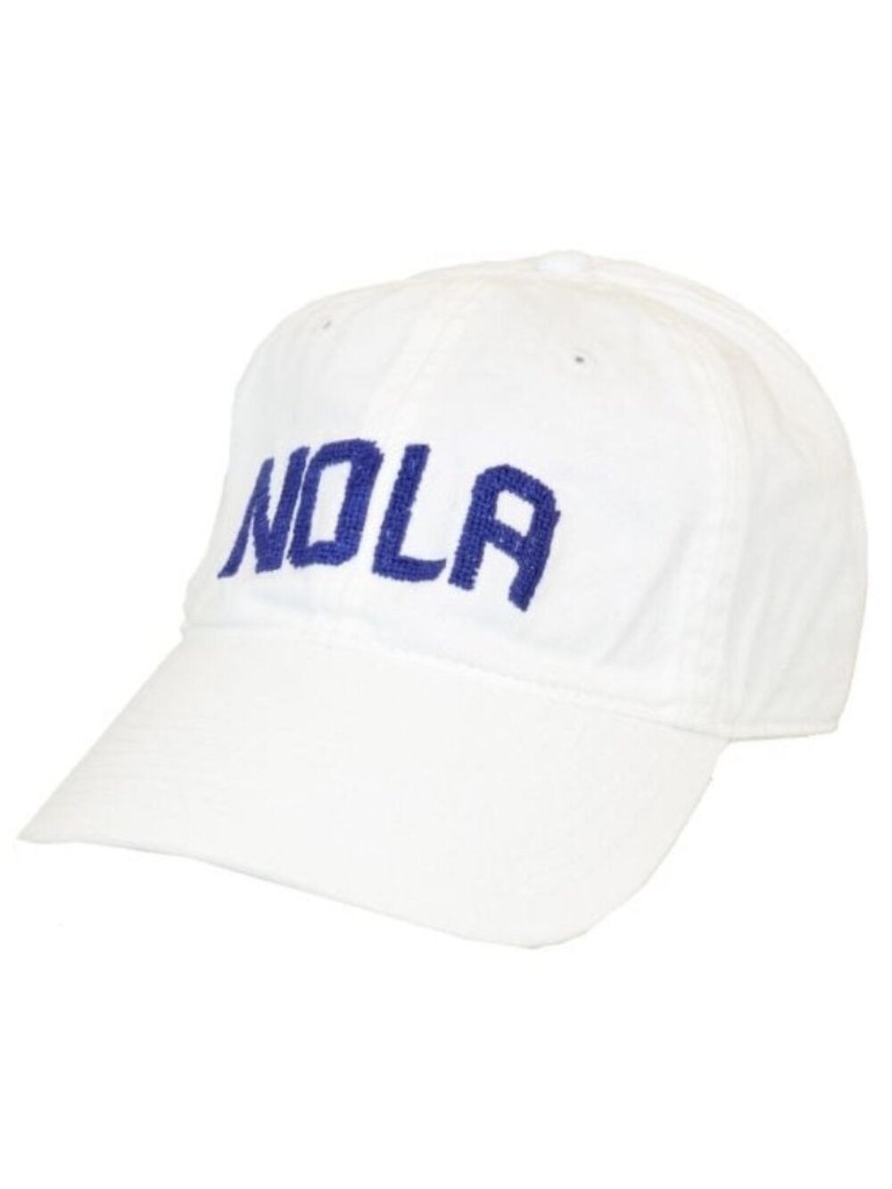 NOLA Needlepoint Baseball Hat by Smathers & Branson